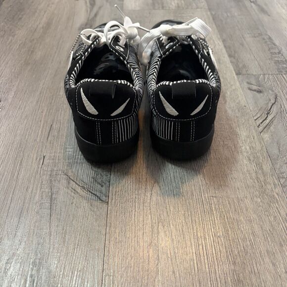 Disney Tim Burton's Nightmare Before Christmas Jack Skellington Sneakers M8/W10 - Picture 6 of 10